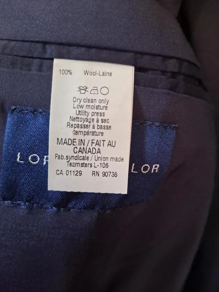 Lauren Ralph Lauren Blue Pinstripe‎ Blazer